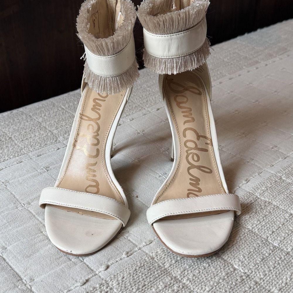 Women's Sam Edelman Anabeth Ivory print Sz 6